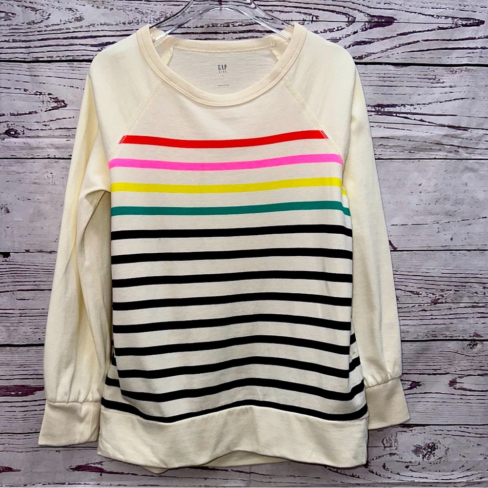 Girls Gap Tunic Style Sweatshirt Size Small